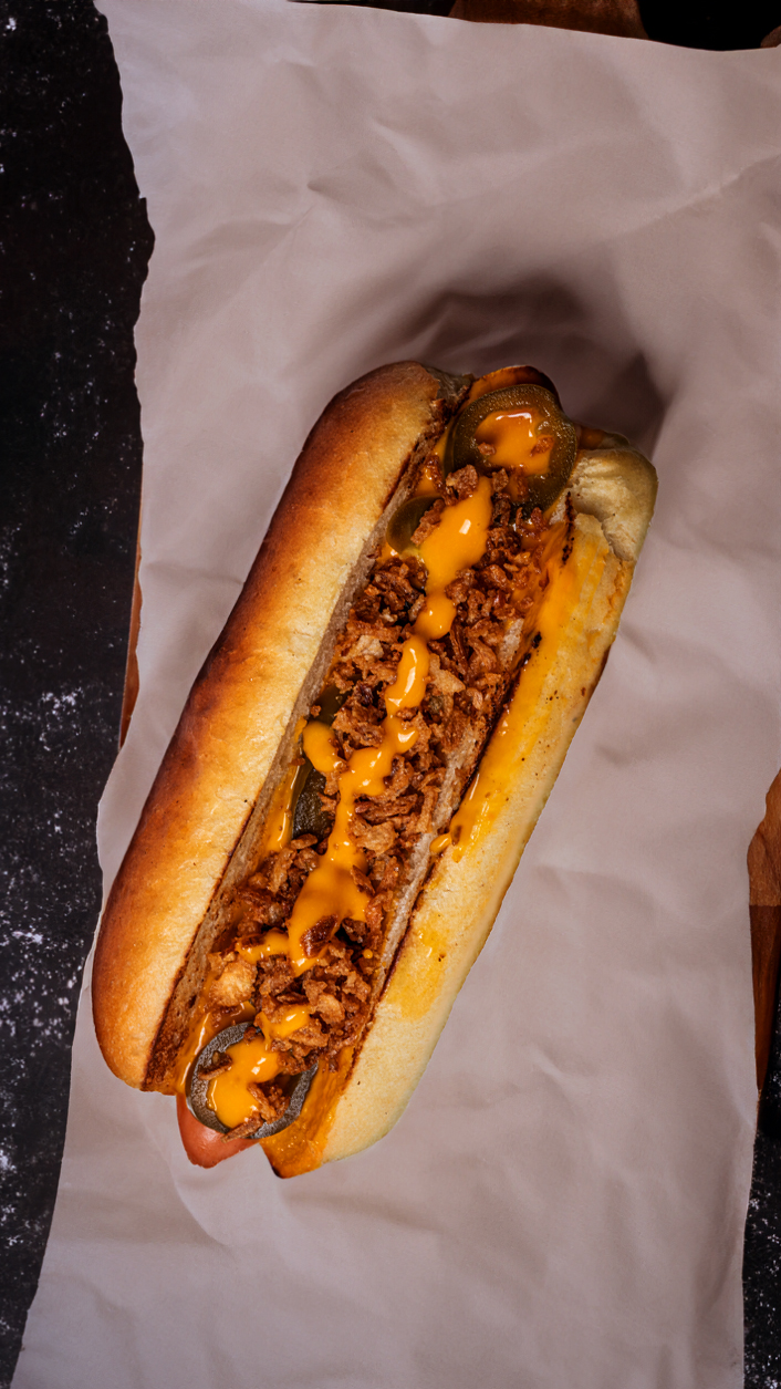 spicy hot dog
