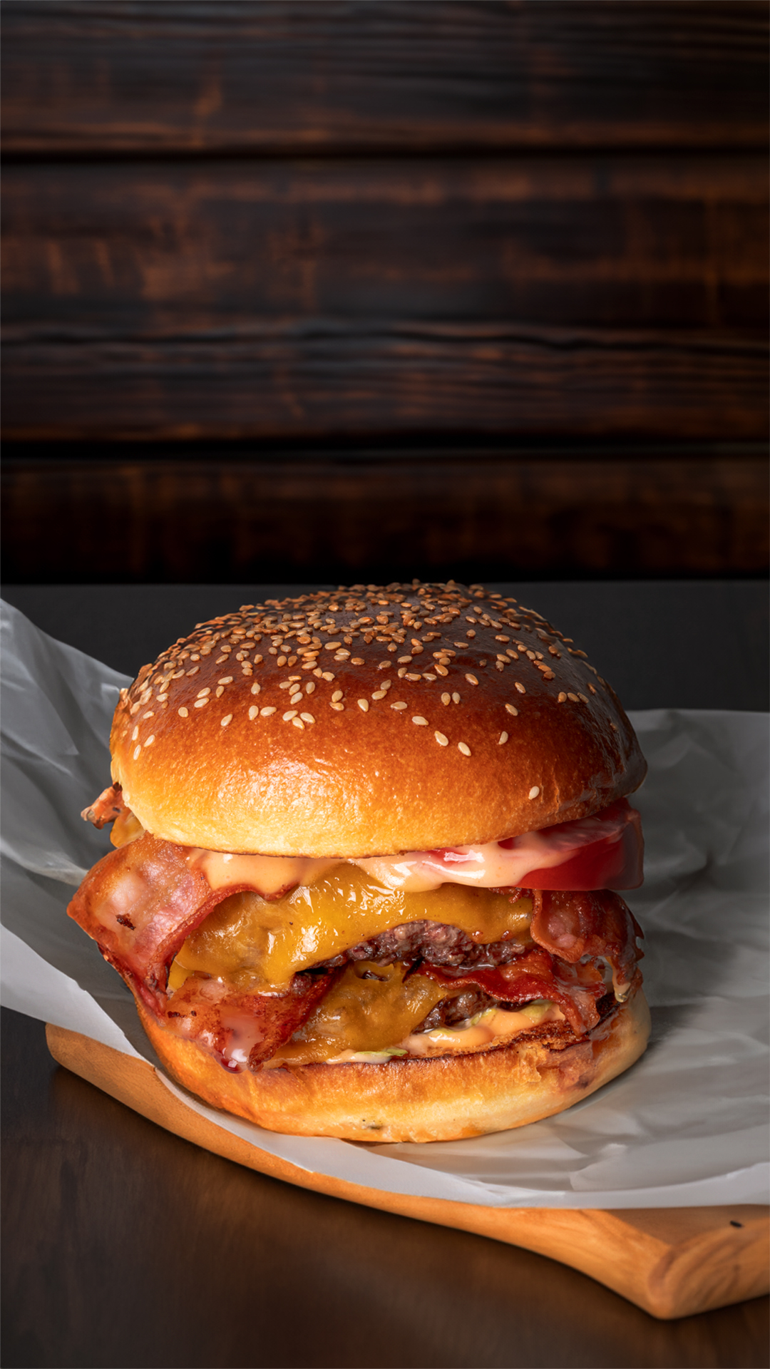 Unique burger